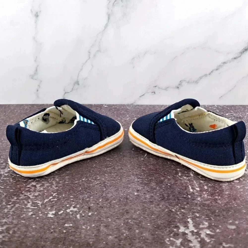 Carter's Child of Mine 0-3 Month Shoes - Navy Blue